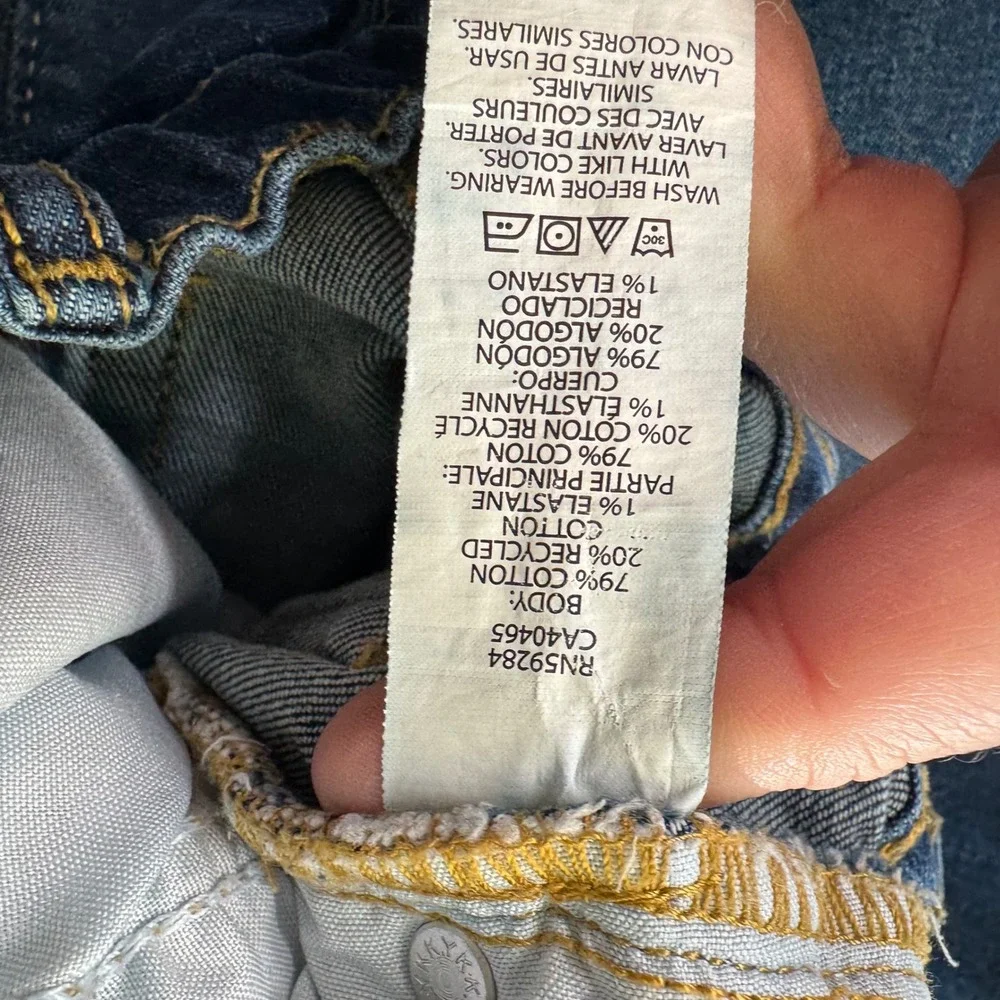The Children's Place unisex Straight‎ Leg Jeans Medium Wash Blue Size 10 Stretch